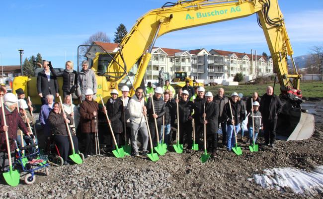 Spatenstich zum 40-Mio.-Bau