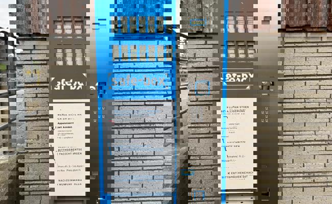 Spritzen und Kondome auf Knopfdruck aus dem Hygieneautomaten