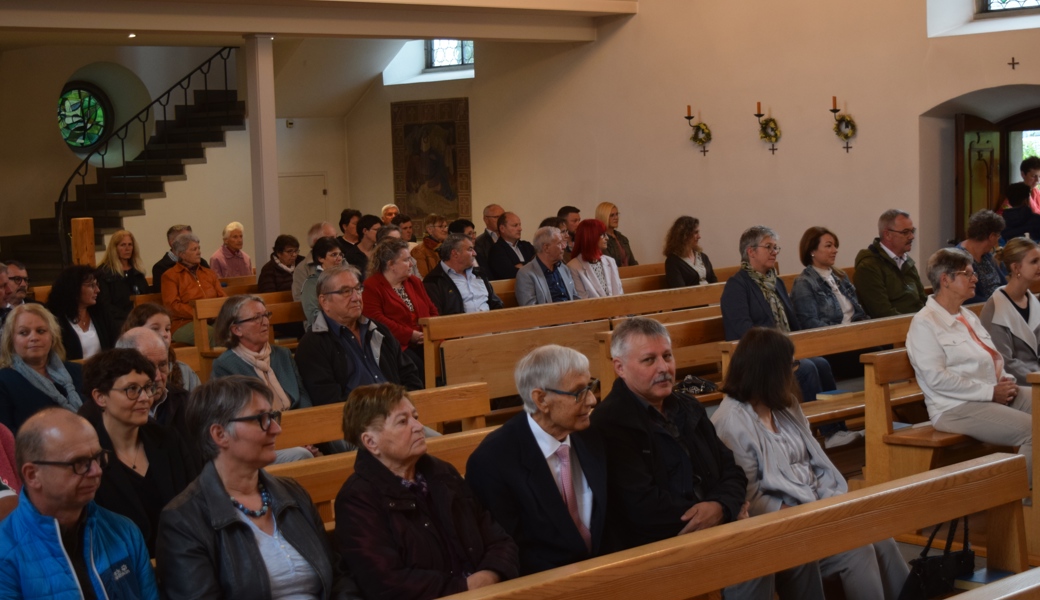 Ehejubiläumsgottesdienst in Montlingen