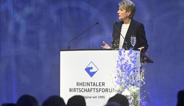 Wifo: Keller-Sutter: "Auch der Bundesrat ist nicht unfehlbar"