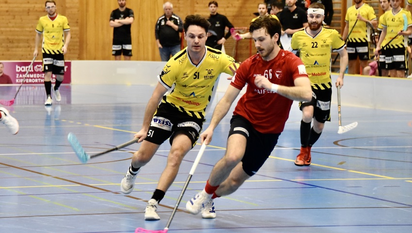 Auch Malik Müller (Nummer 51) gehört bei den Rheintalern zu den Leistungsträgern. Auch Malik Müller (Nummer 51) gehört bei den Rheintalern zu den Leistungsträgern.