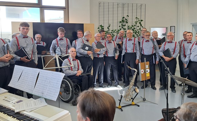 Starker Andrang an die Matinée