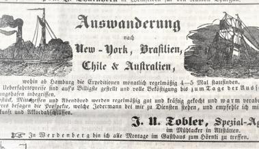 Die Armut liess viele auswandern