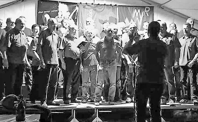 Tolle Stimmung beim Männerchor