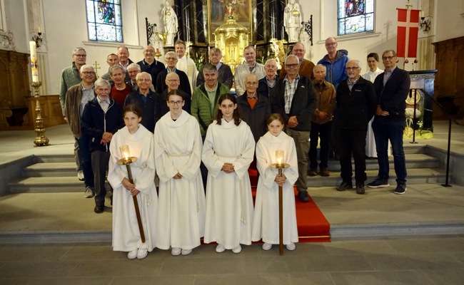 Männerwallfahrt der Seelsorgeeinheit zur Kirche St. Margaritha
