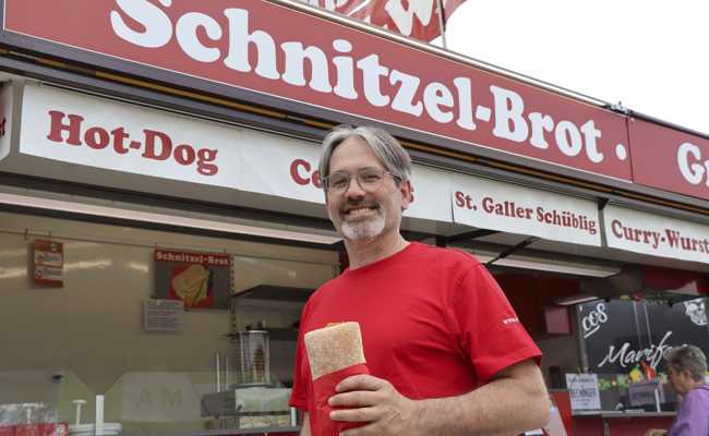 Spezielles Gewürz und feine Saucen: Am Schnitzelbrot führt kein Weg vorbei