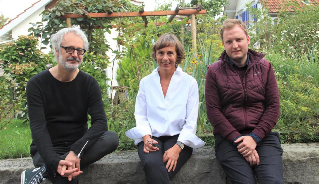 Joshua Loher, Widnau, Helena Zoller, Balgach, und Marcel Specker, Berneck, (von links) sind eine starke Rheintaler Vertretung im Vorstand des Schweizerischen Werkbundes, Ortsgruppe Ostschweiz.