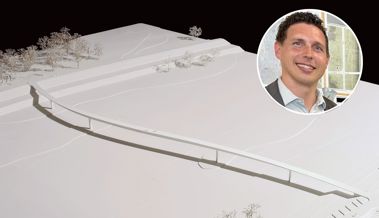 «Wollen bei der Teilung der Kosten keine Rappenspaltung betreiben» - so sieht die neue Brücke aus