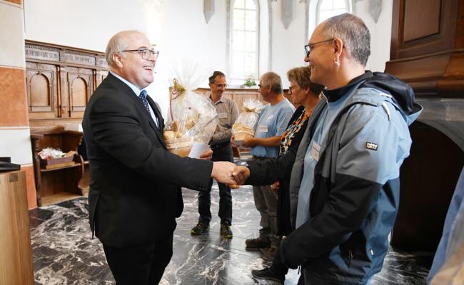 Kirche Sax ist eingeweiht –Michael Berger: «Die Arbeit ist gemacht, jetzt wird gefeiert»