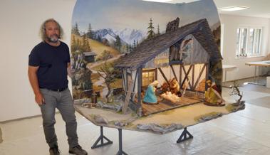 Gardisten blicken an Weihnachten auf den Alpstein