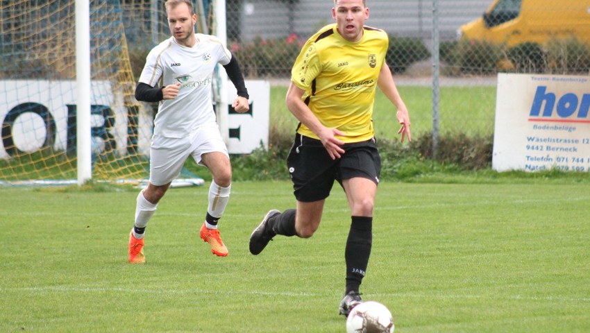 Der FC Heiden und Ramon Braunwalder wollen in der zweiten Saisonhälfte den zweiten Tabellenrang behaupten.