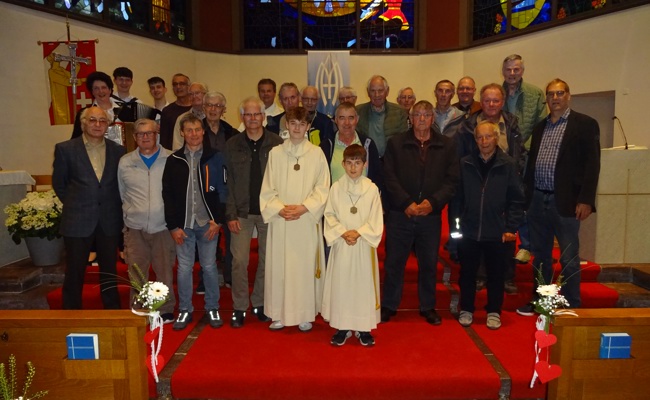 Männer pilgerten zur Bruder-Klausen-Kirche in Heerbrugg