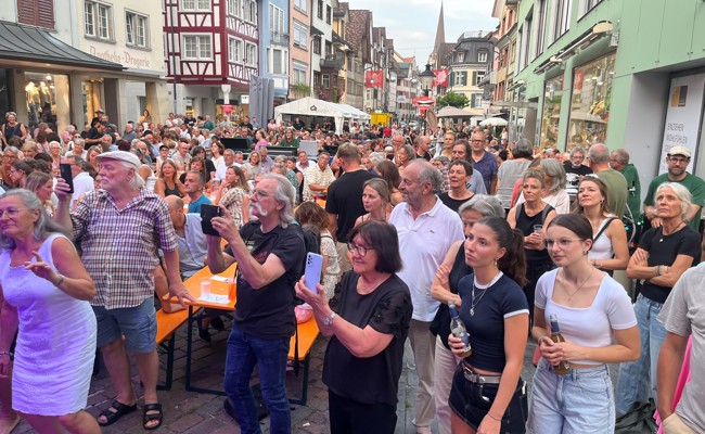 Die Altstätter Kulturwoche zieht auch am Freitag viel Publikum an