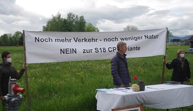 Geplante S18 wird bekämpft