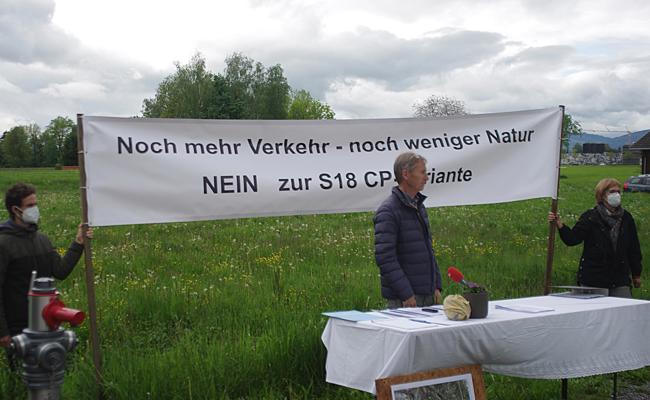 Geplante S18 wird bekämpft
