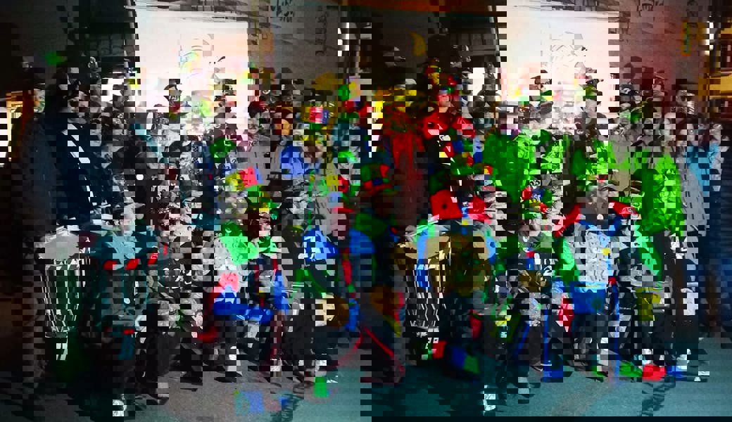 Räbschter Obervögel mit dem Obervogelbrot 2023