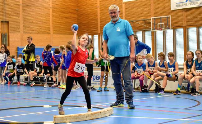 Grosses Stelldichein des Leichtathletik-Nachwuchses in Widnau