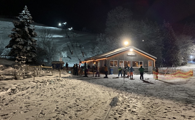 Trotz weniger Schnee als erwartet – der Skilift Heiden ist seit Mittwoch wieder in Betrieb