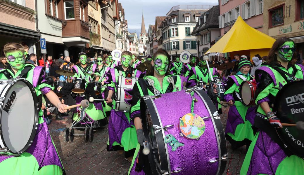 Bunt, fröhlich und laut: Die Rheintaler Fasnacht.