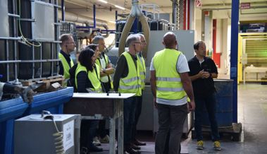 Fachverbund procure.ch Region Ost  besichtigte die Bauwerk Group Schweiz AG