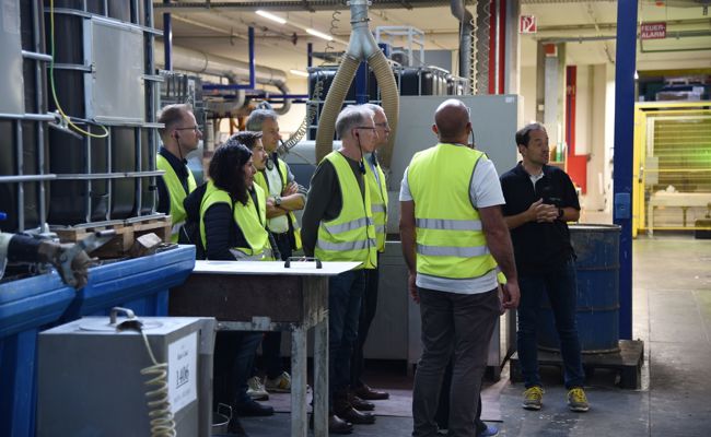 Fachverbund procure.ch Region Ost  besichtigte die Bauwerk Group Schweiz AG