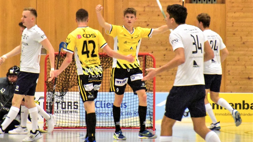 Lasse Paus in Jubelpose: Das war 2022/23 ein gewohntes Bild. Lasse Paus in Jubelpose: Das war 2022/23 ein gewohntes Bild.