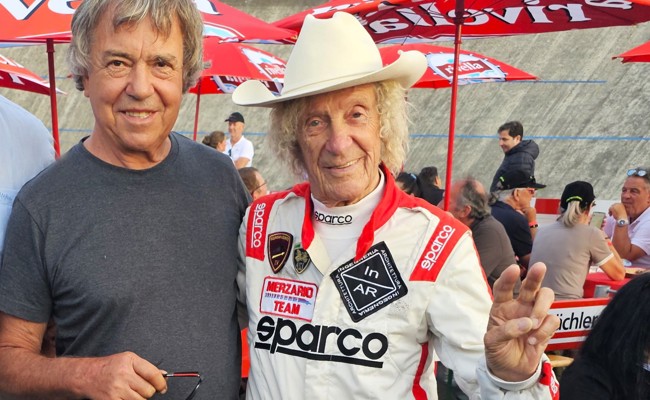 Der Altstätter Rennfahrer Armin Buschor traf in Zürich eine Formel-1-Legende