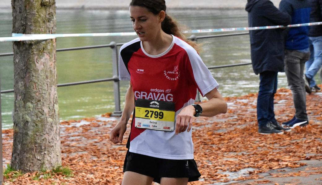 Seline Recktenwald war die schnellste Rheintalerin im Halbmarathon.