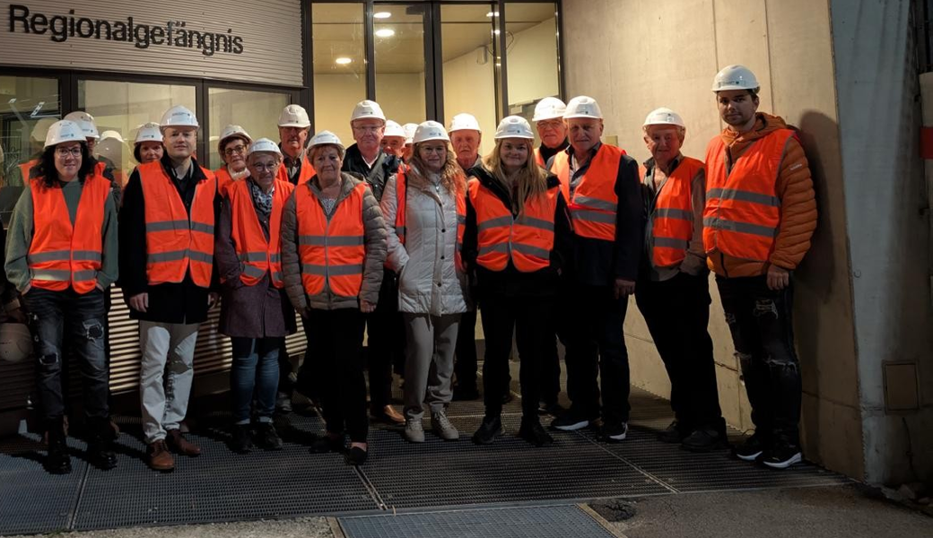 Neugierige Mitglieder der SVP Altstätten