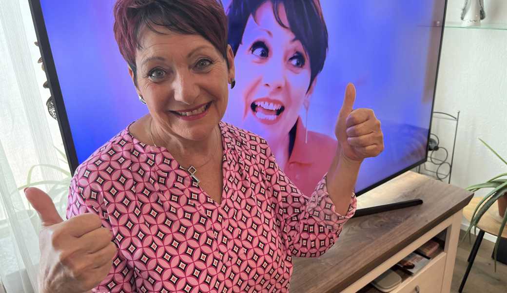 Reny Schawalder hat Freude am professionell gemachten Videoclip. 