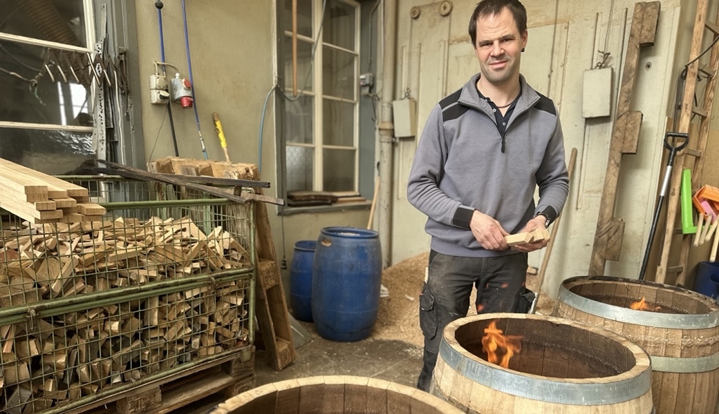 Einer der letzten seiner Art: Martin Thurnheer führt Familien-Küferei in fünfter Generation