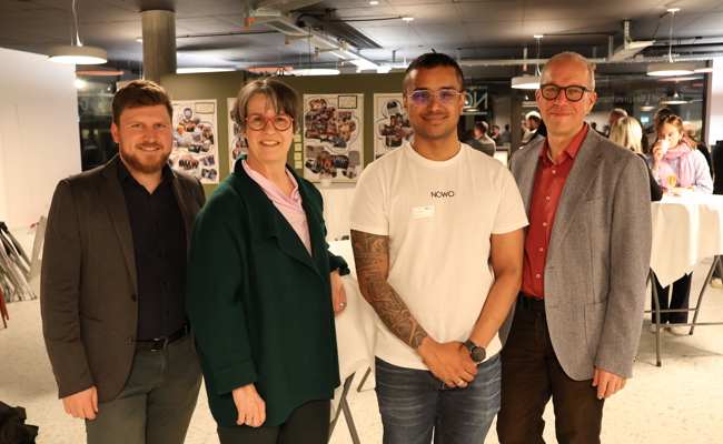 Werkstatt, in der durch Zusammenarbeit Projekte entstehen