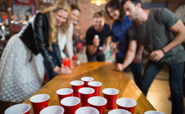 Rheintaler Beer-Pong-Turnier: Mit internationalen Regeln und grossem Preisgeld