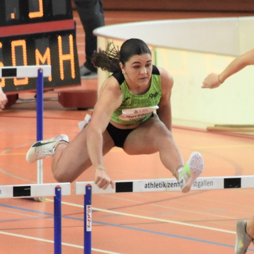 Larissa Bertényi gewann an der SM die Bronzemedaille.