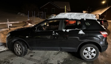 Die Kantonspolizei Appenzell Ausserrhoden stellt bei Wolfhalden einen flüchtigen Autofahrer