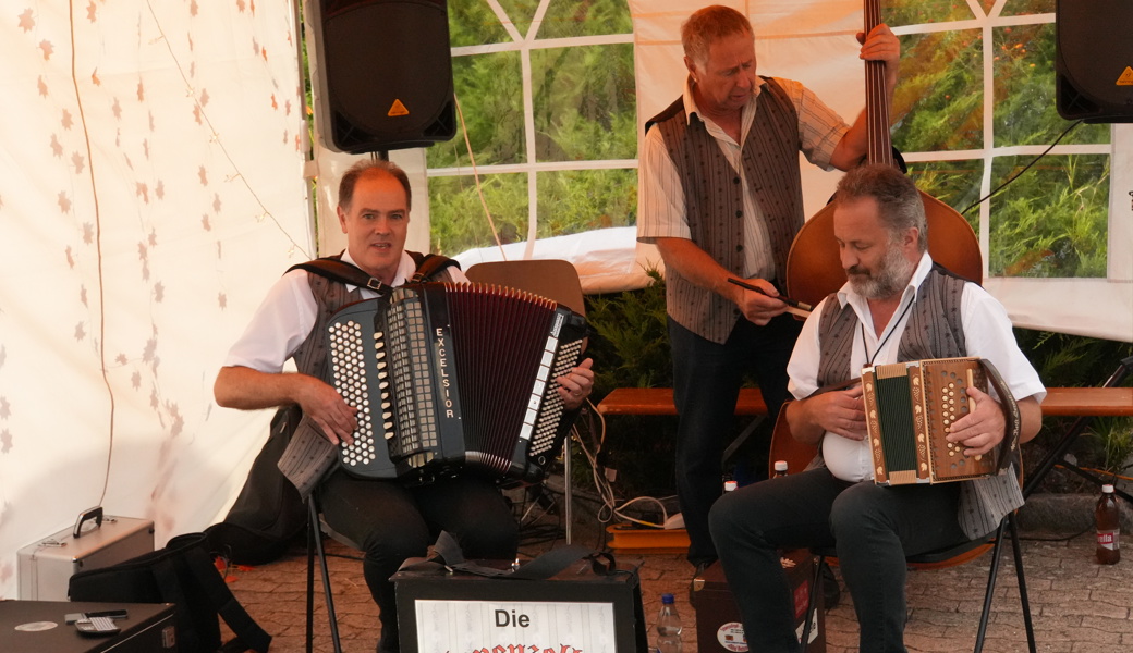 Die Appenzeller Vorderländer begeisterten mit ihrer abwechslungsreichen Musik