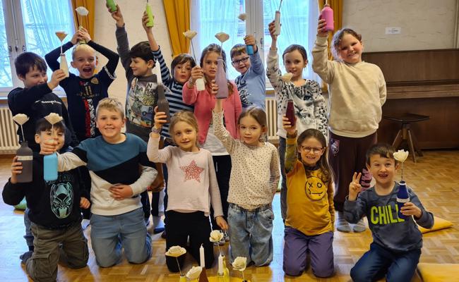 Die Kinder von Rebstein und Lüchingen fasteten und halfen somit
