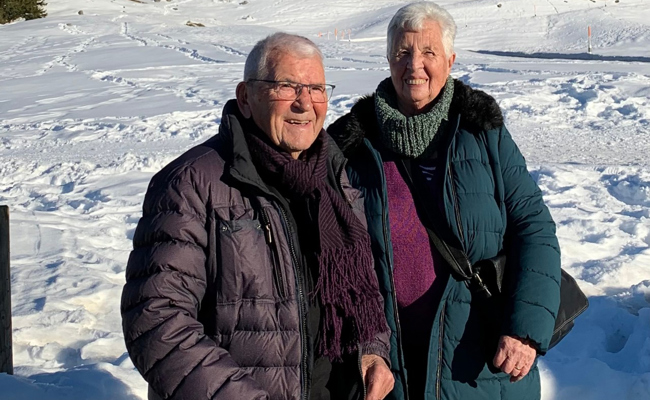 70 Jahre verheiratet: Rosemarie und Hans Lüthi feiern Gnadenhochzeit