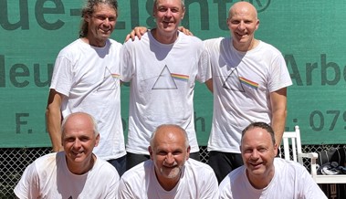 Das Team 55+ des Tennisclubs Altstätten steigt in die NLA auf