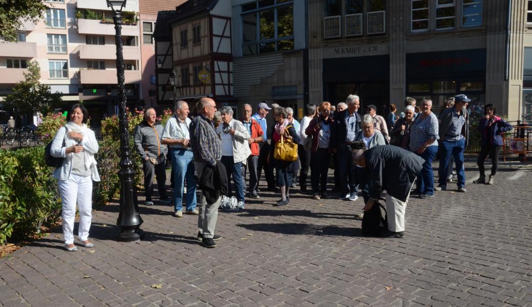 Die Leserinnen und Leser treffen in Colmar ein.