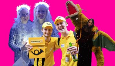 Jetzt abstimmen für das aussergewöhnlichste Fasnachtskostüm