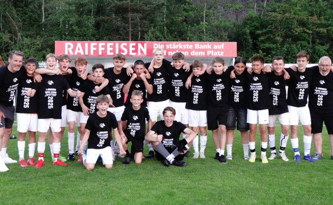 FC Montlingen feiert doppelten Aufstieg in die Youth League