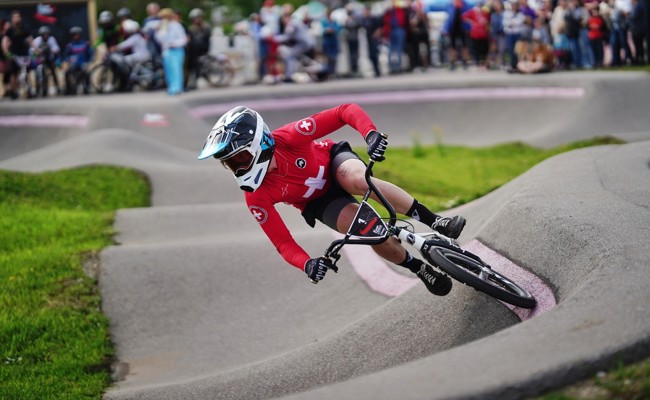 Auf dem Bützel wird der Pumptrack eingeweiht, der schon seit April eröffnet ist