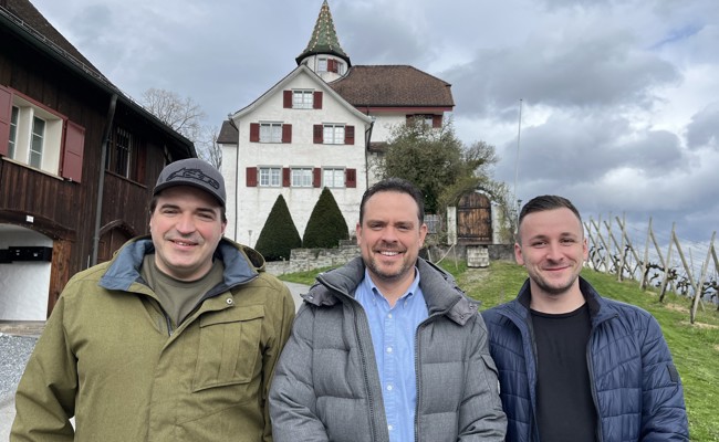 Ein Trio übernimmt das Schloss Weinstein - und will mindestens zehn Jahre bleiben