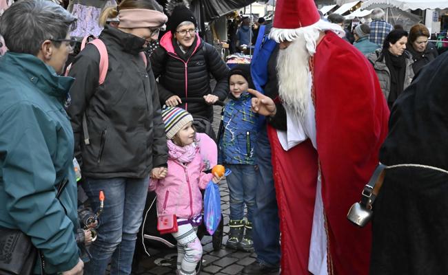 Der Markt mit Chlaus