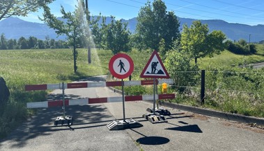 Bau der Interventionspiste in Widnau ist bald abgeschlossen