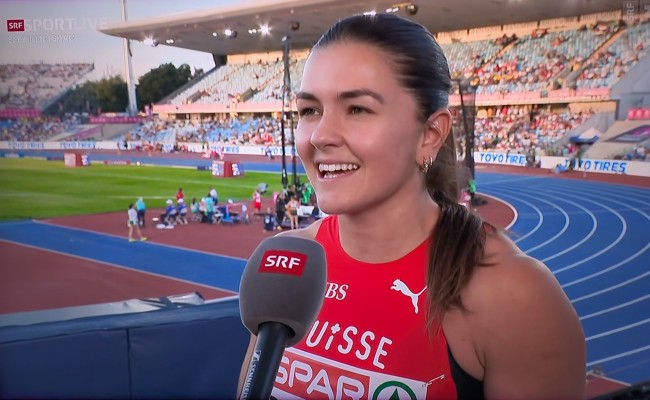 Larissa Bertényi läuft an ihrer ersten EM-Teilnahme in den Halbfinal