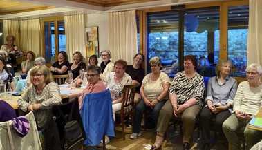 Frauenverein begrüsst an der HV ein neues Vorstandsmitglied und drei neue Mitglieder Frauenverein begrüsst an der HV ein neues Vorstandsmitglied und drei neue Mitglieder