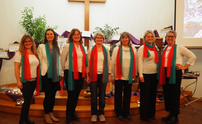Gottesdienstgemeinschaft betete für Frauen in Palästina