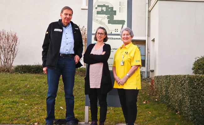 Die Engel kommen meist in Gelb, Bordeaux und Flieder